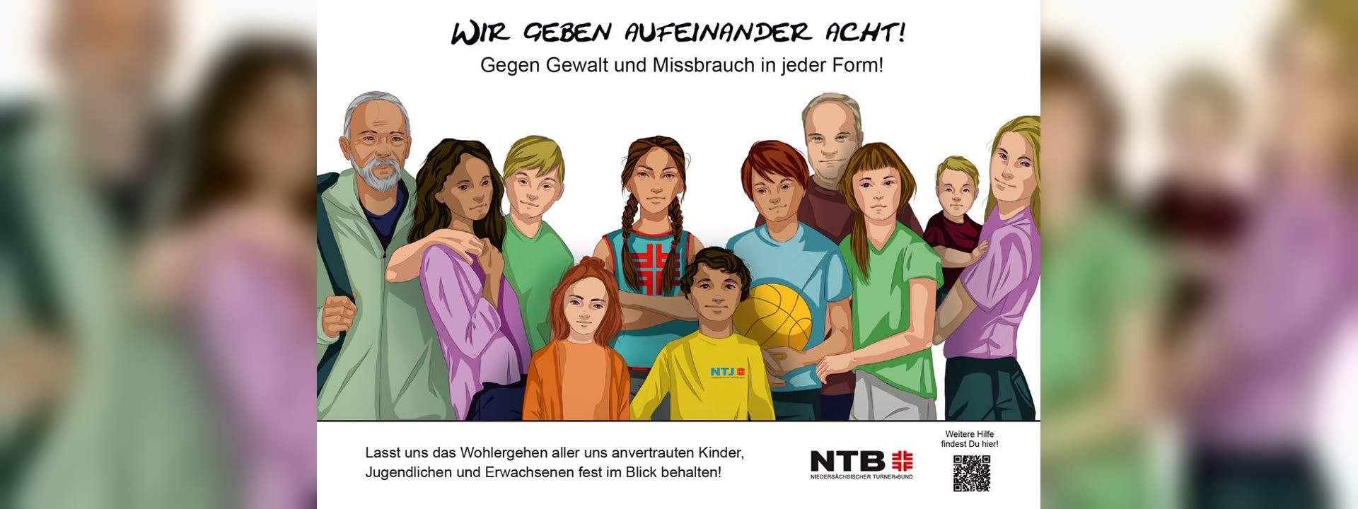 Menschen geben aufeinander acht – Sicher & Gemeinsam